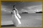 Bride on the beach