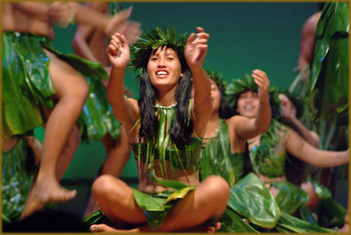 Cook Islands legends in a song